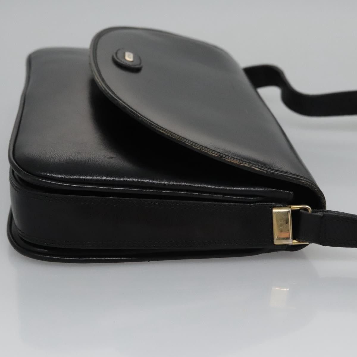 Bally Black Leather Shoulder Bag (Pre-Owned) Size ONE SIZE - 3 Thumbnail