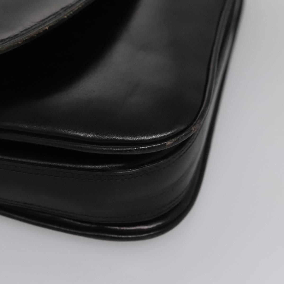 Bally Black Leather Shoulder Bag (Pre-Owned) Size ONE SIZE - 7 Thumbnail
