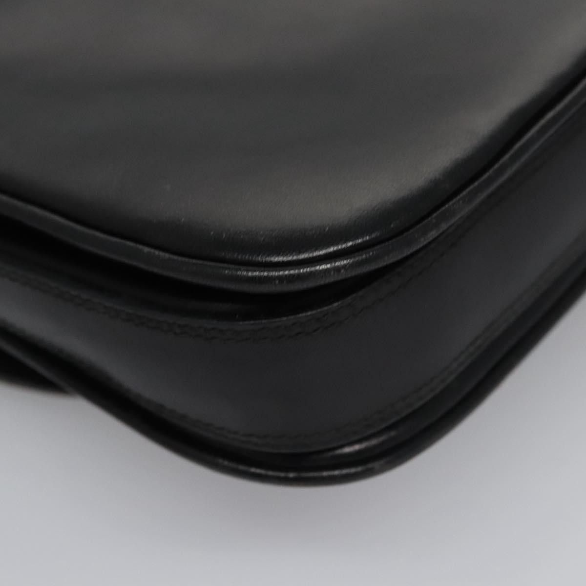 Bally Black Leather Shoulder Bag (Pre-Owned) Size ONE SIZE - 9 Thumbnail