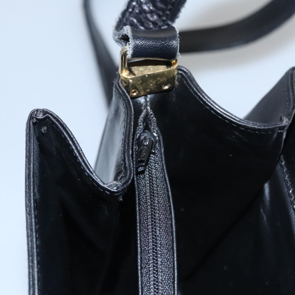 Bally Black Leather Shoulder Bag (Pre-Owned) Size ONE SIZE - 11 Thumbnail