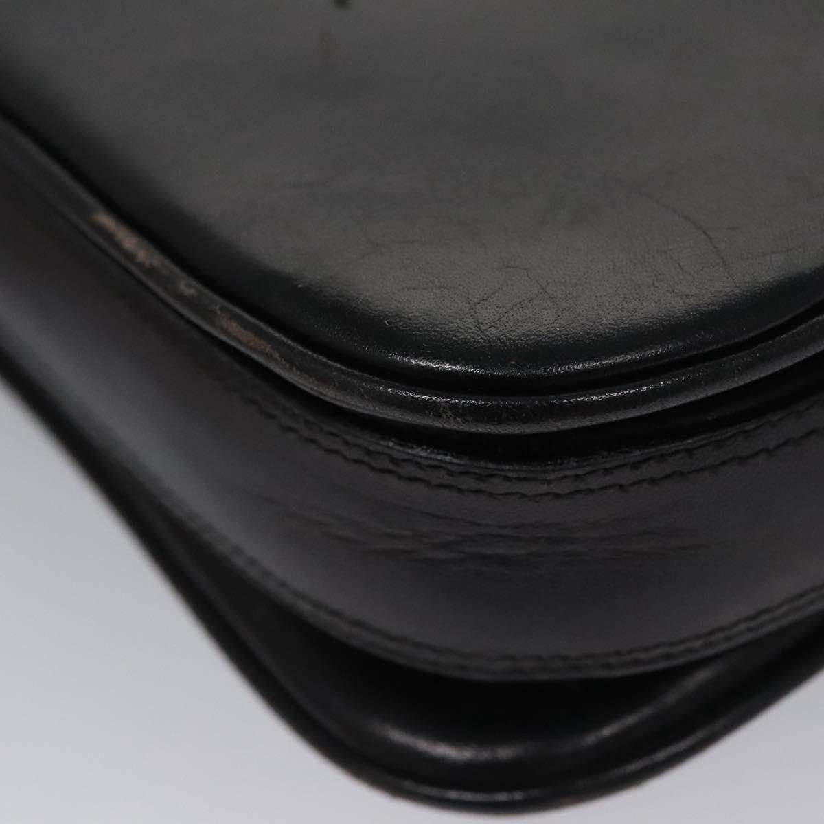 Bally Black Leather Shoulder Bag (Pre-Owned) Size ONE SIZE - 10 Thumbnail