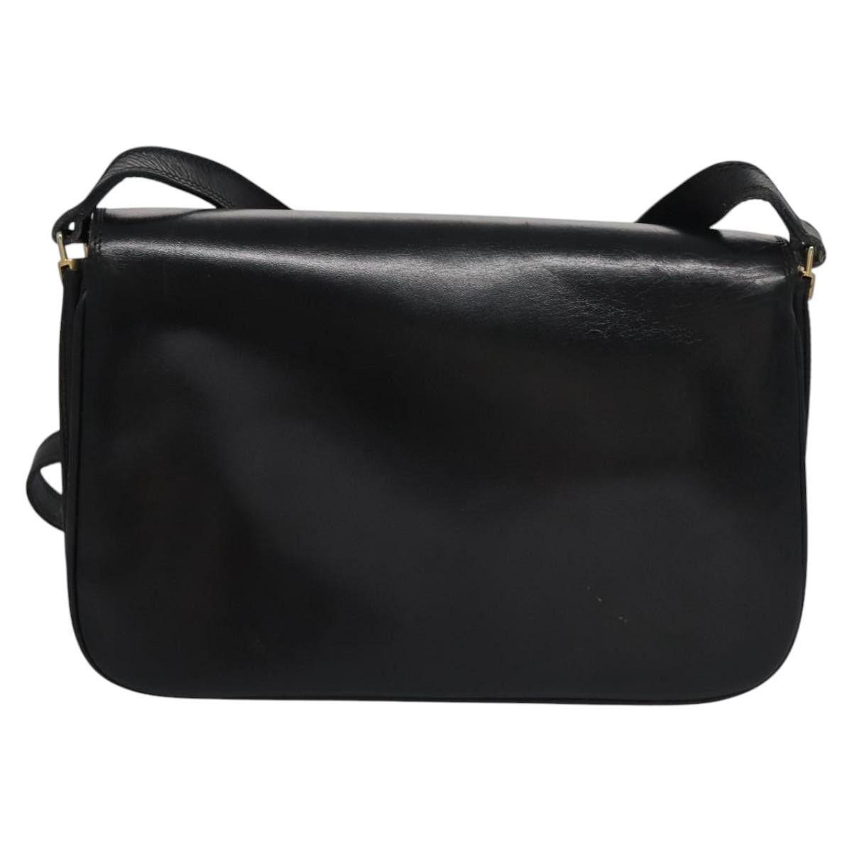 Bally Black Leather Shoulder Bag (Pre-Owned) Size ONE SIZE - 2 Thumbnail
