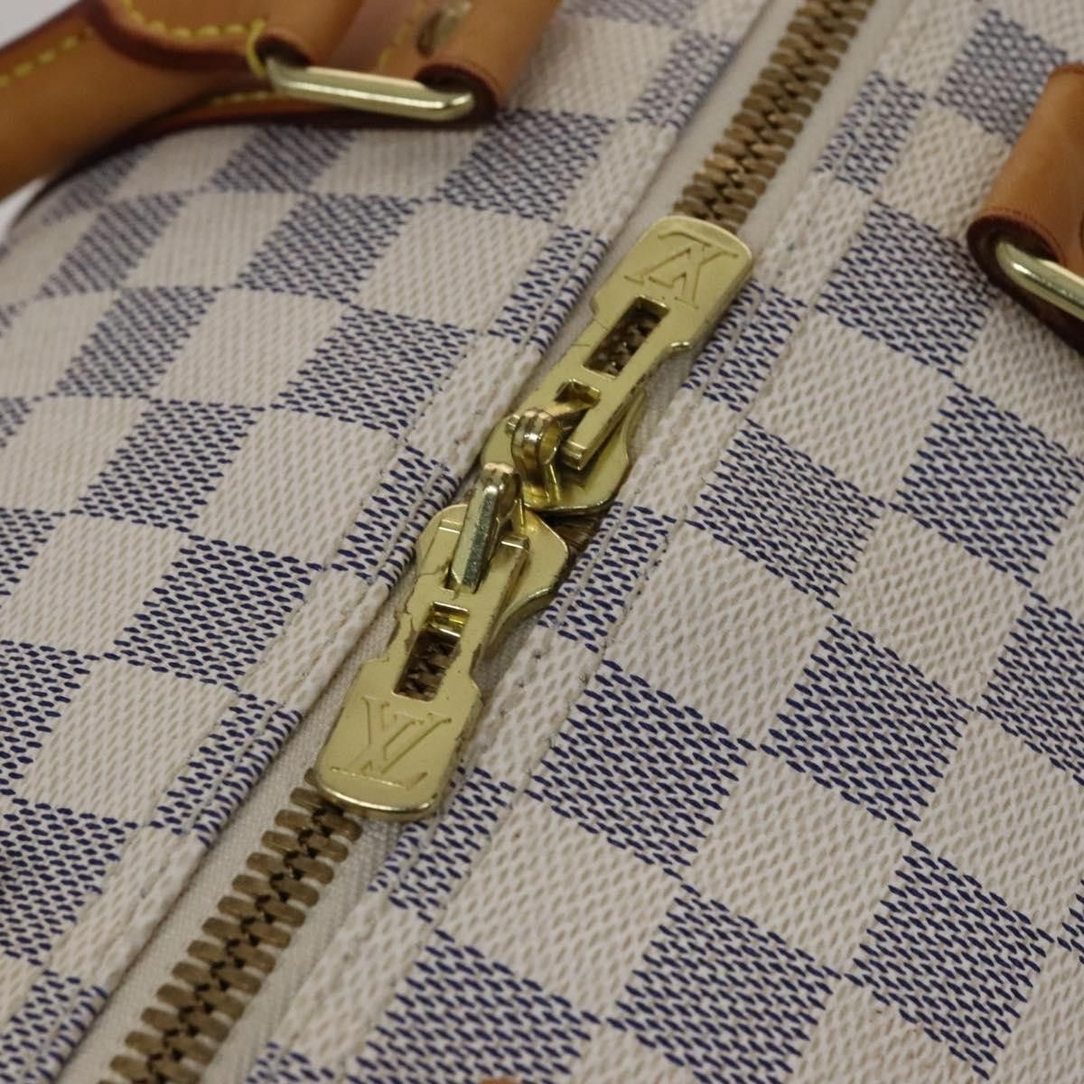 Louis Vuitton Keepall Bandouliere 55 White Canvas Travel Bag (Pre-Owned) Size ONE SIZE - 10 Thumbnail