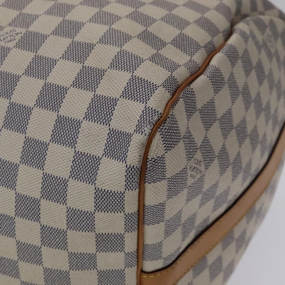 Louis Vuitton Keepall Bandouliere 55 White Canvas Travel Bag (Pre-Owned) Size ONE SIZE - 6 Thumbnail