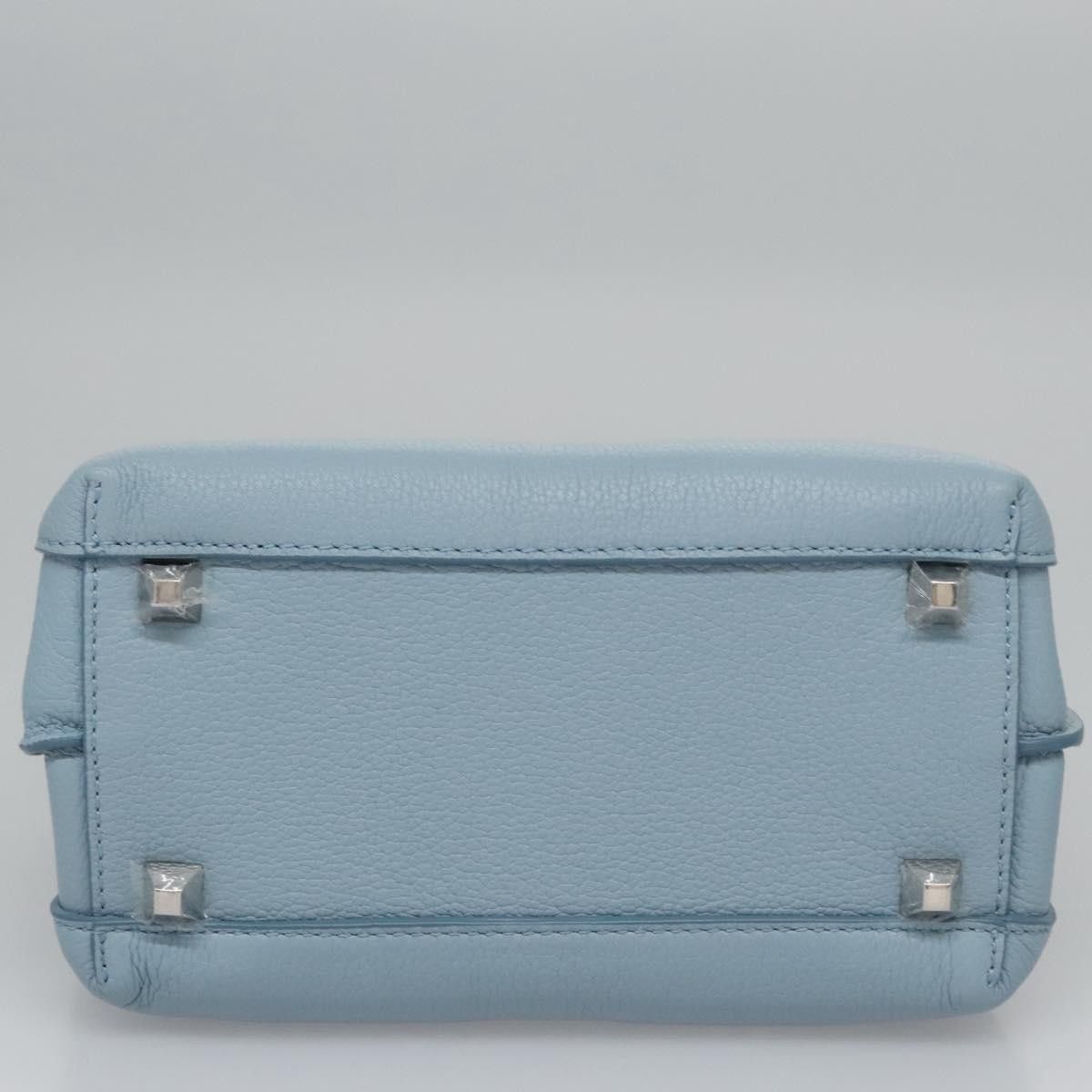 MCM Milla Blue Leather Handbag (Pre-Owned) Size ONE SIZE - 17 Thumbnail