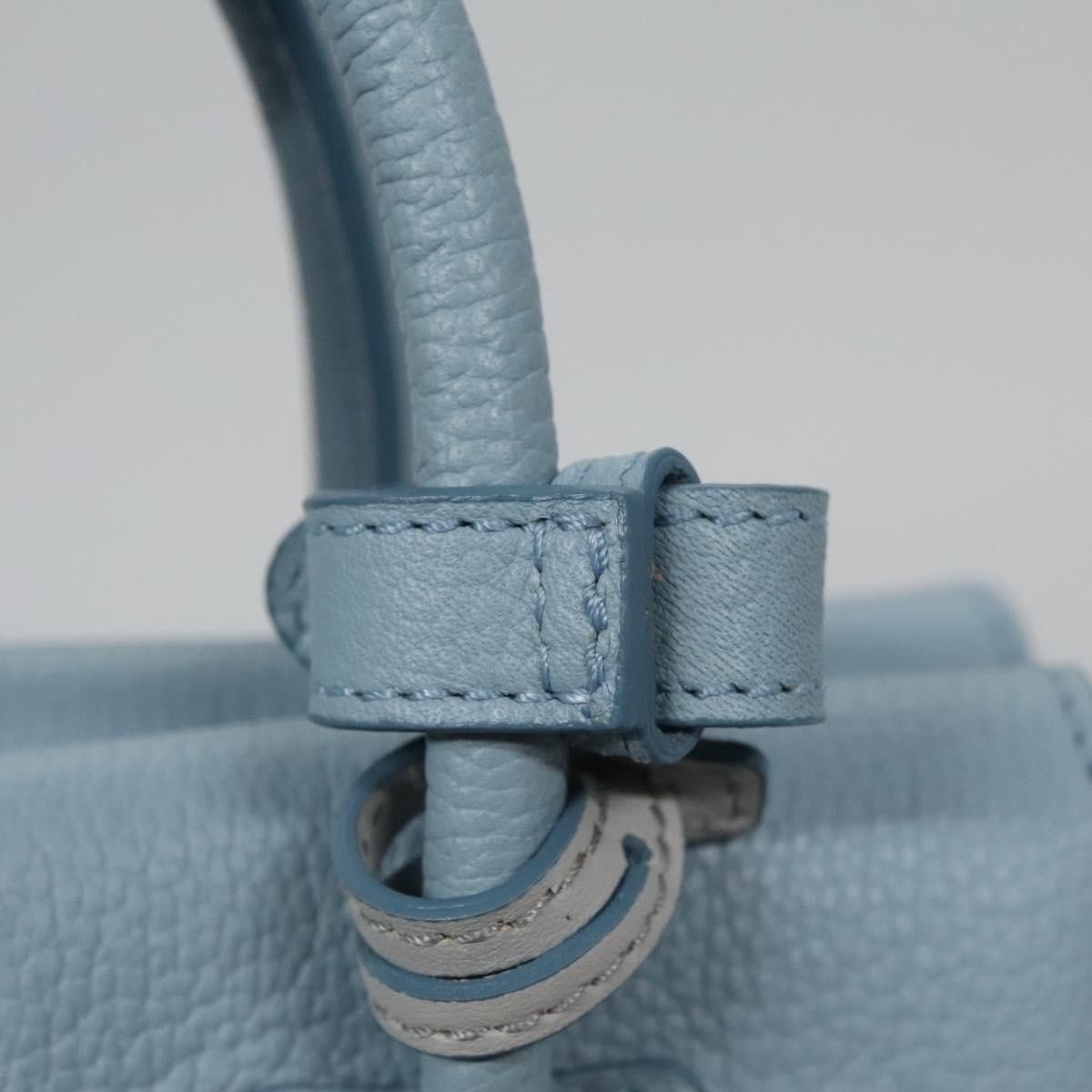 MCM Milla Blue Leather Handbag (Pre-Owned) Size ONE SIZE - 18 Thumbnail