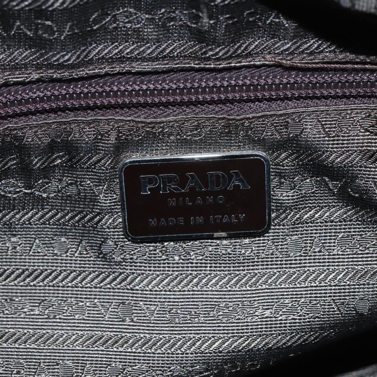 Prada Tessuto Green Synthetic Handbag (Pre-Owned) Size ONE SIZE - 18 Thumbnail