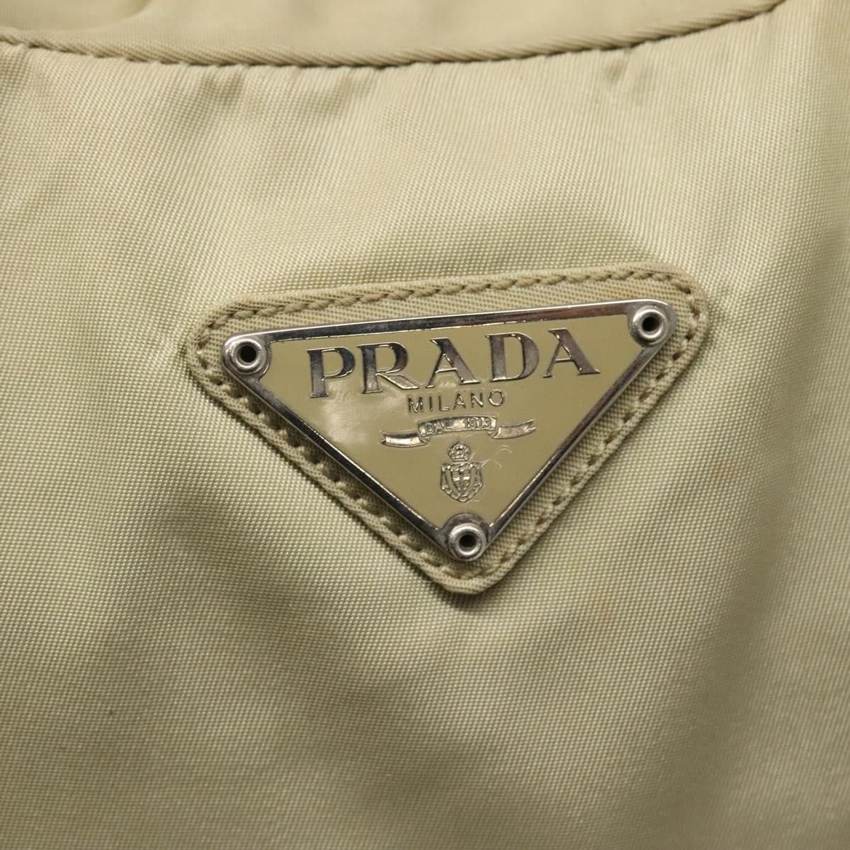 Prada Tessuto Green Synthetic Handbag (Pre-Owned) Size ONE SIZE - 17 Thumbnail