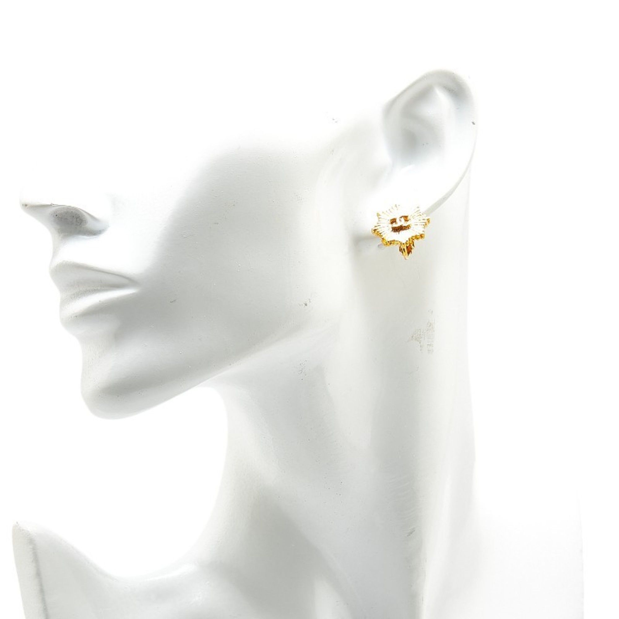 Chanel Chanel Coco Mark earring Size ONE SIZE - 4 Thumbnail