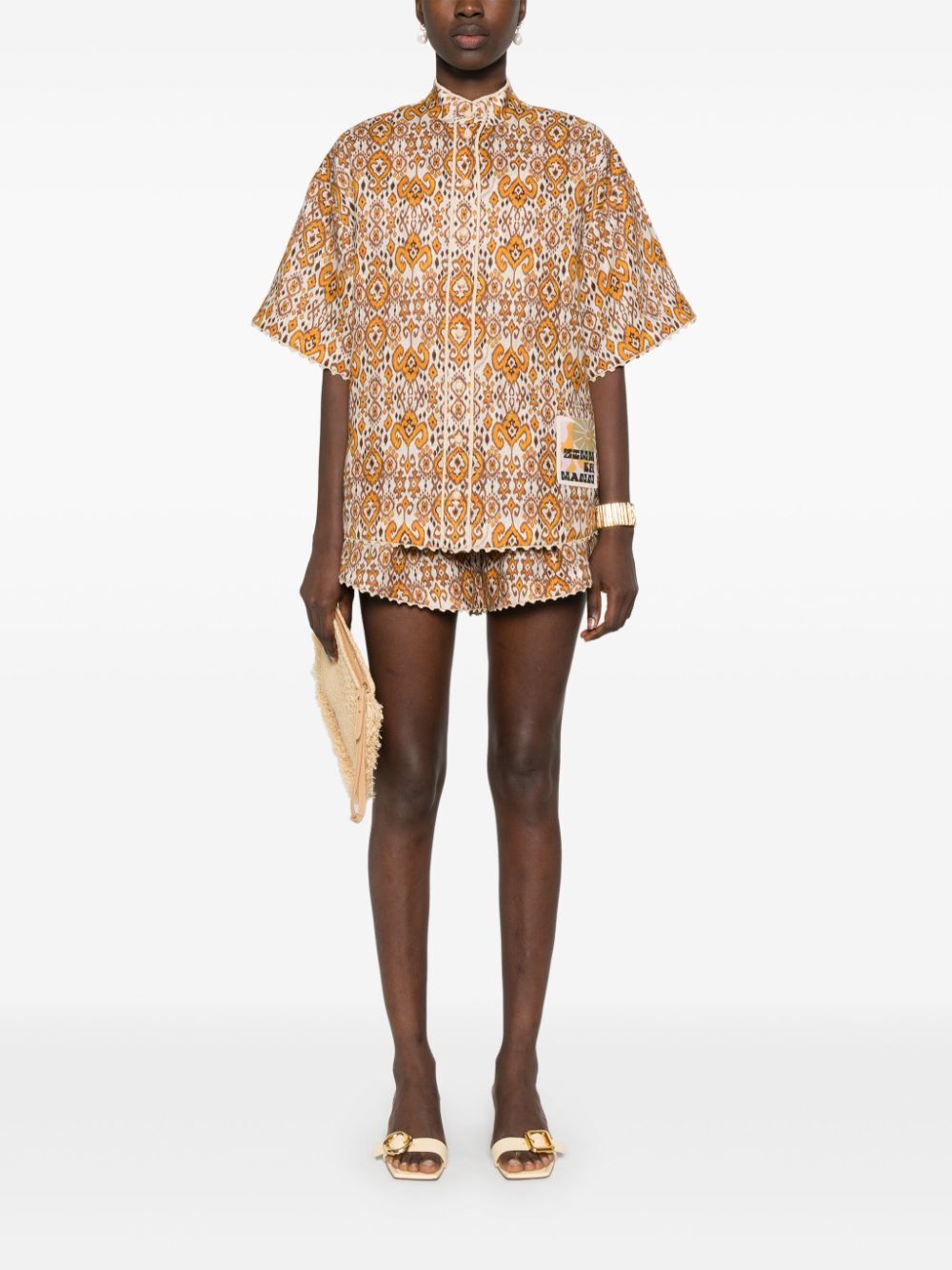 Zimmermann WYLIE RELAXED SHIRT Size M / US 6-8 / IT 42-44 - 5 Thumbnail