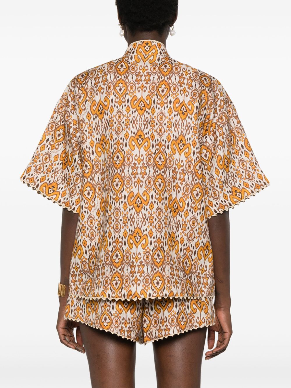 Zimmermann WYLIE RELAXED SHIRT Size M / US 6-8 / IT 42-44 - 3 Thumbnail