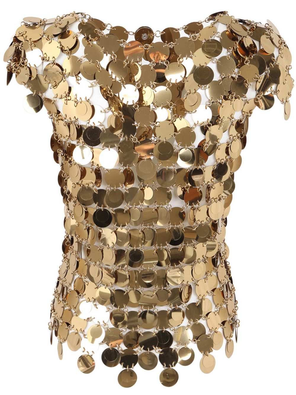 Paco Rabanne TOP SHORT SLEEVE SWEATER Size S / US 4 / IT 40 - 2 Thumbnail