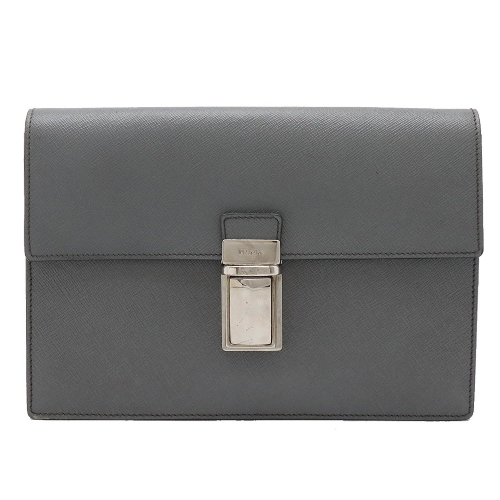 Prada Prada Saffiano clutch Size ONE SIZE - 10 Thumbnail