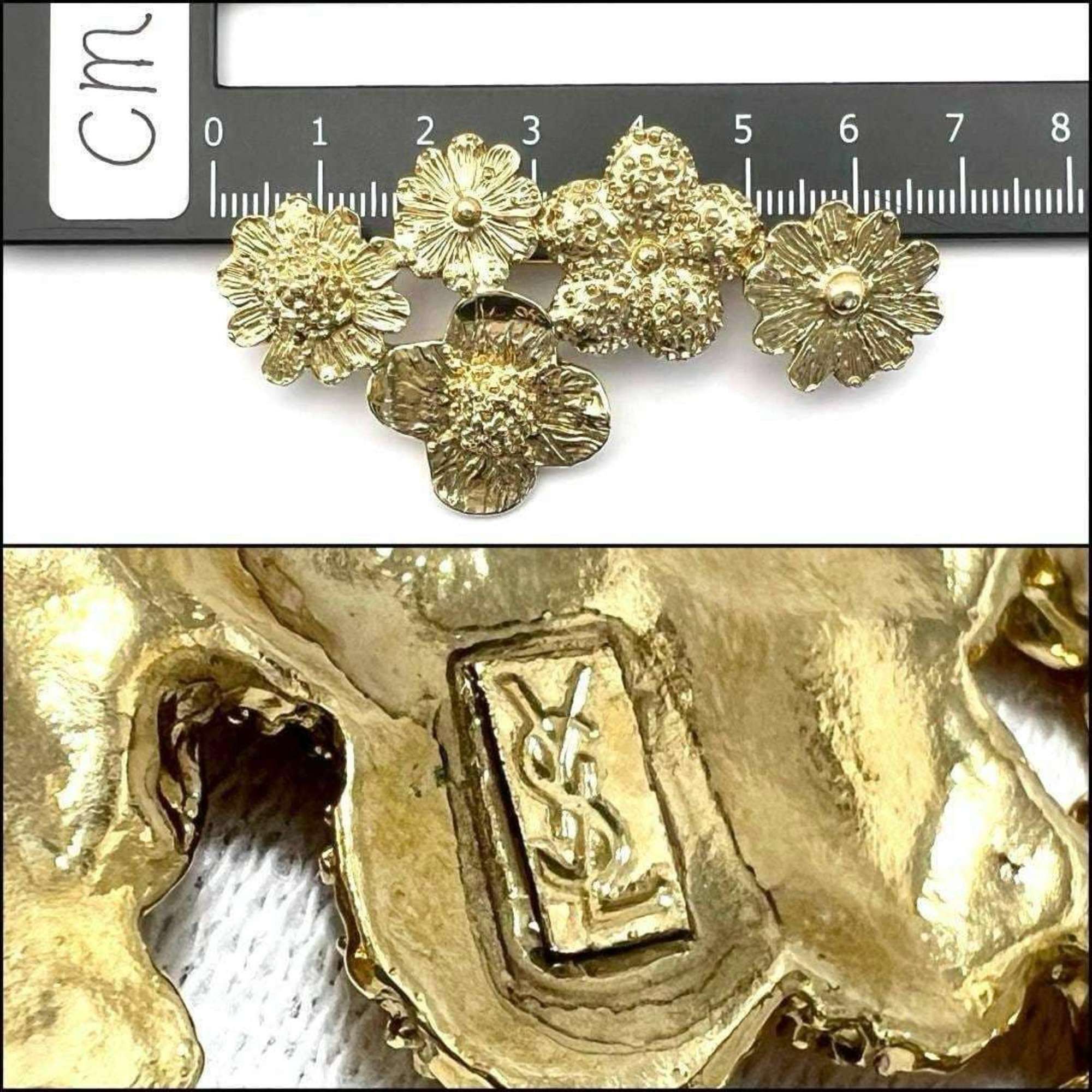 Yves Saint Laurent Saint Laurent brooch Size ONE SIZE - 10 Thumbnail