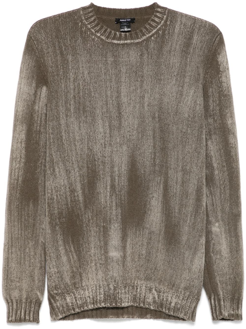 Avant Toi TONAL EFFECT ROUND NECK OFF GAUGE PULLOVER Size US M / EU 48-50 / 2 - 4 Thumbnail