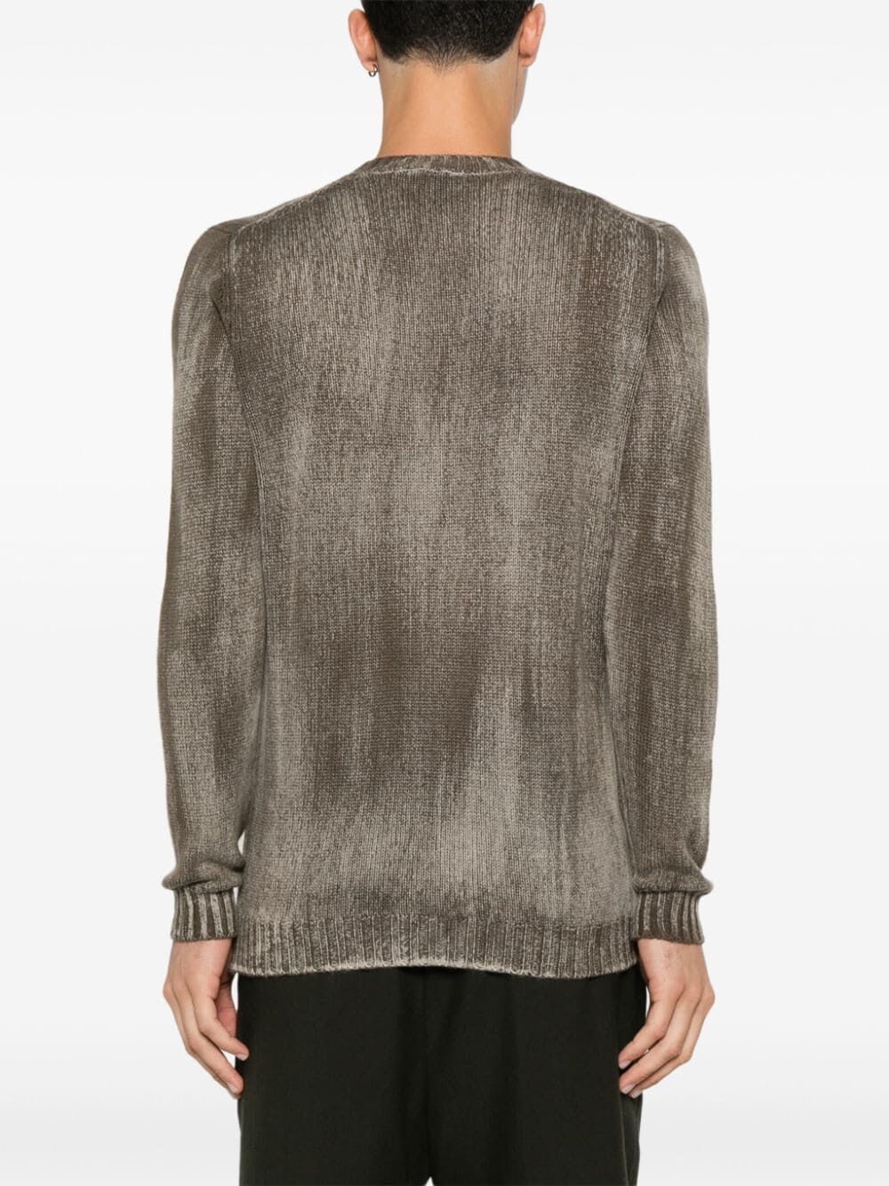Avant Toi TONAL EFFECT ROUND NECK OFF GAUGE PULLOVER Size US M / EU 48-50 / 2 - 5 Thumbnail