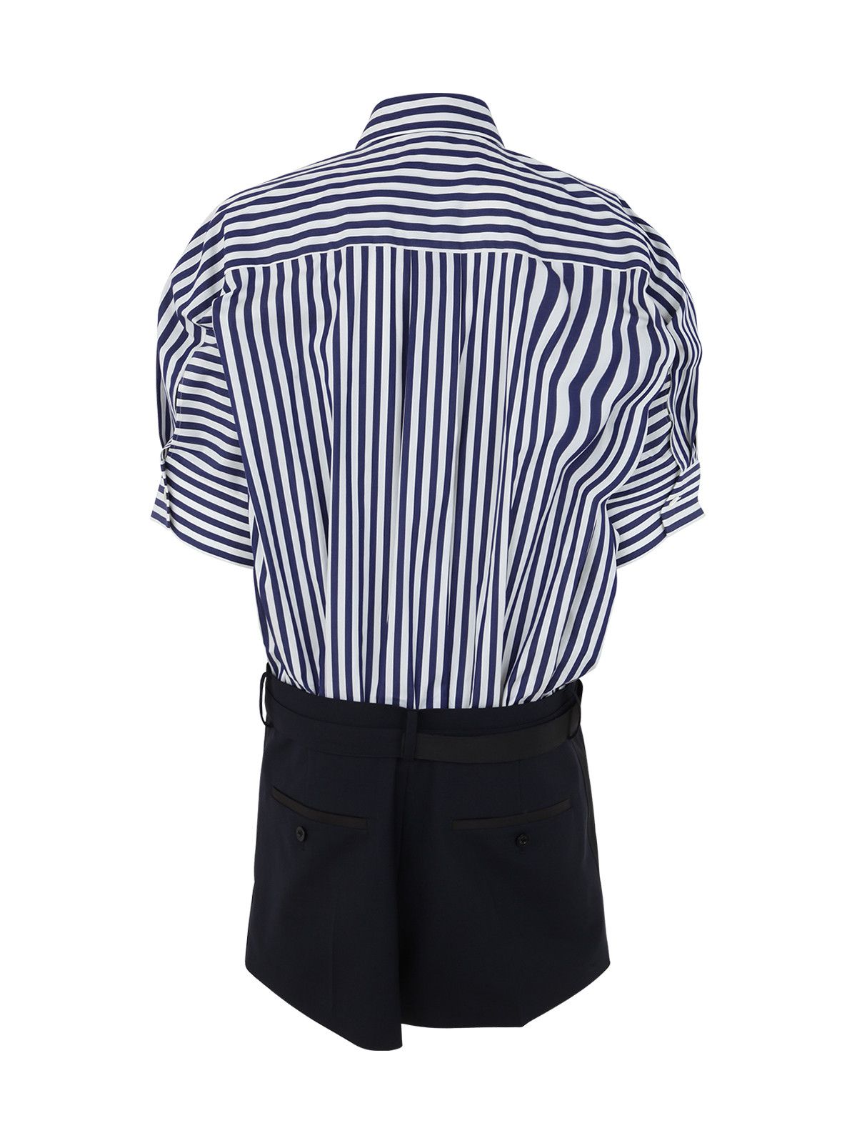 Sacai THOMAS MASON COTTON POPLIN DRESS Size L / US 10 / IT 46 - 2 Thumbnail