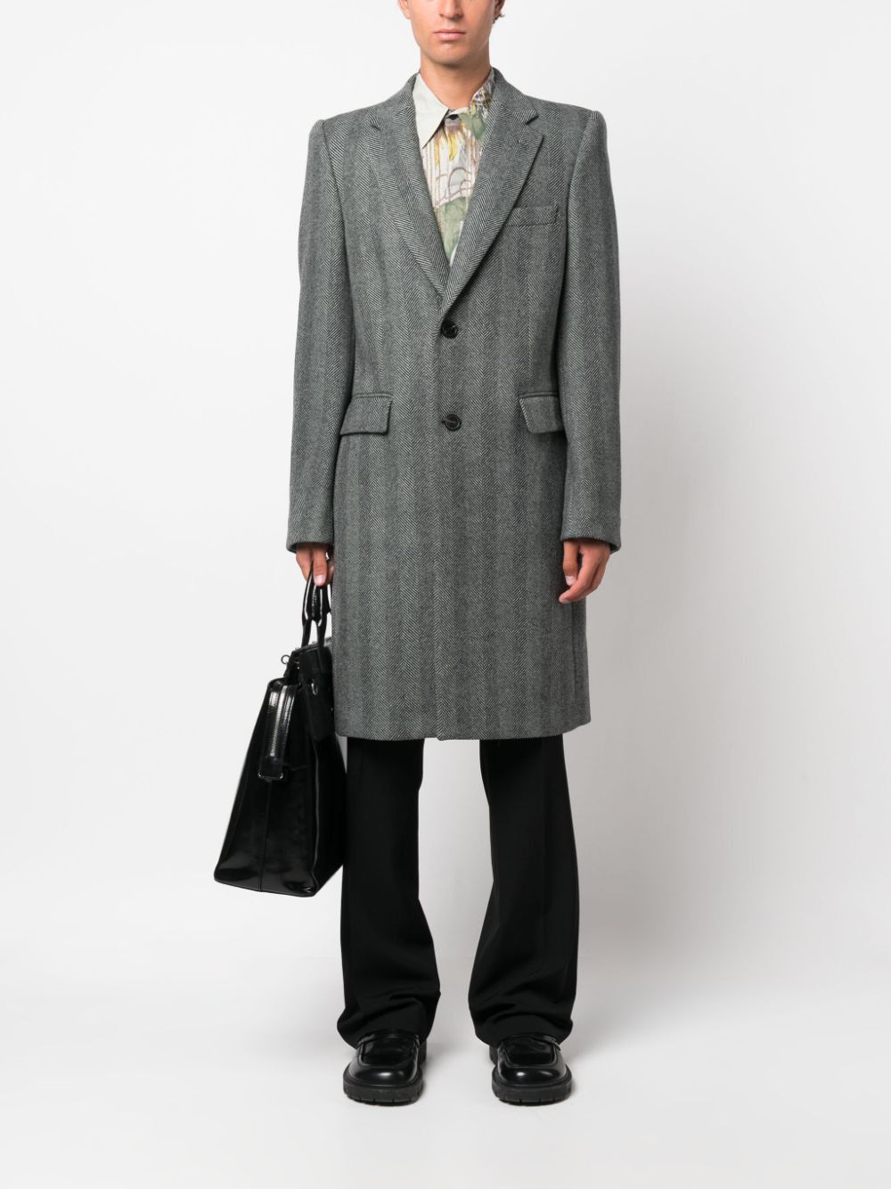 Dries Van Noten 00140 RICHARDS 7067 COAT Size US XL / EU 56 / 4 - 5 Thumbnail