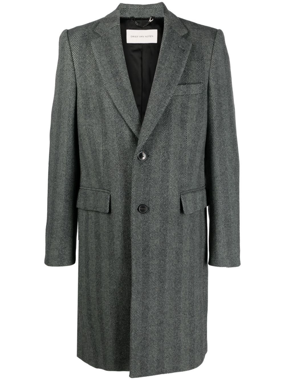 Dries Van Noten 00140 RICHARDS 7067 COAT Size US XL / EU 56 / 4 - 4 Thumbnail