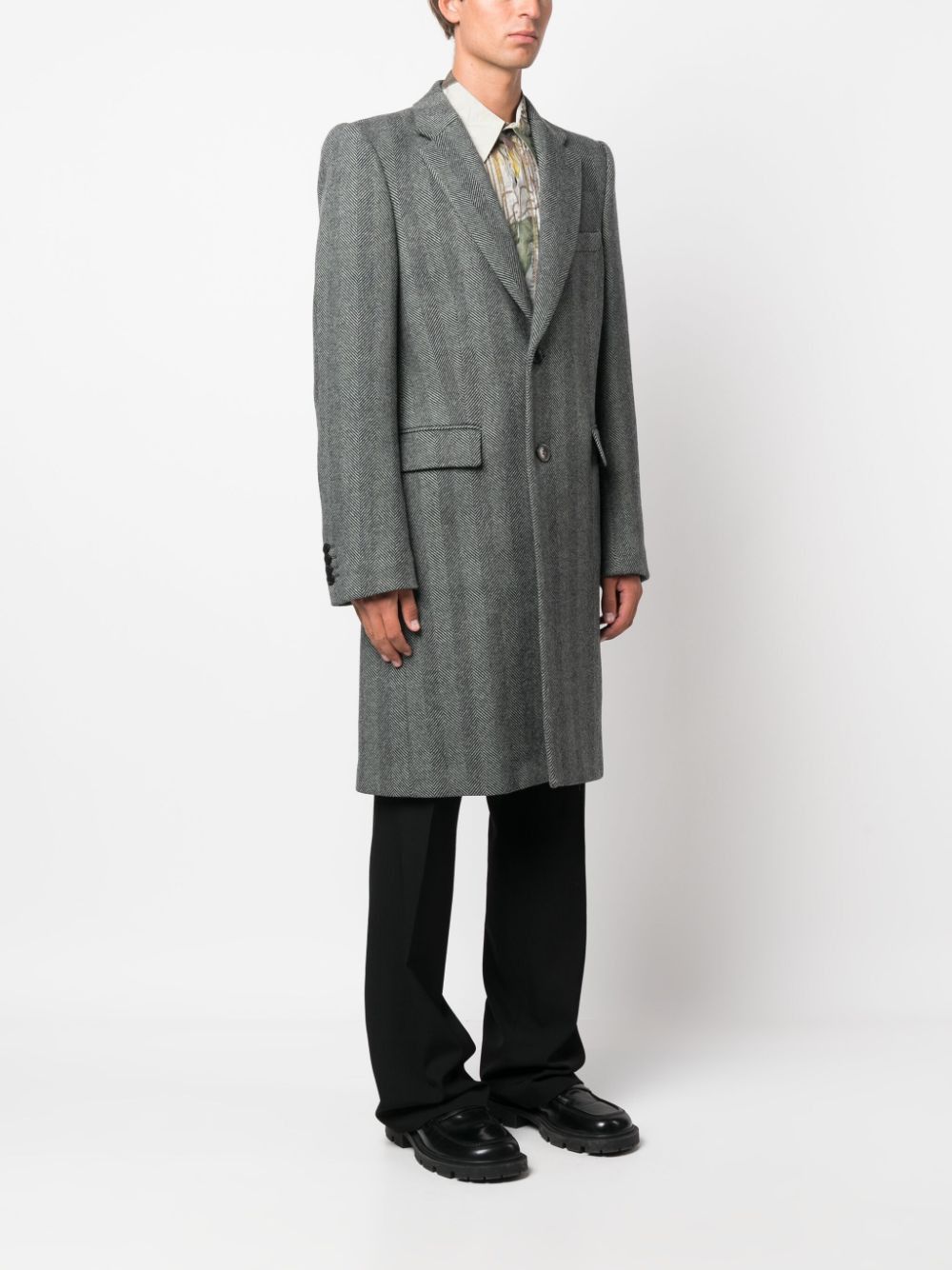 Dries Van Noten 00140 RICHARDS 7067 COAT Size US XL / EU 56 / 4 - 6 Thumbnail