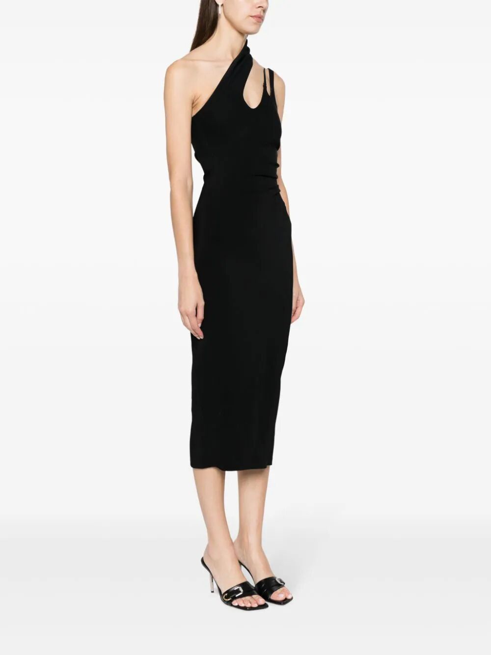Mugler RO1308 MIDI DRESS Size M / US 6-8 / IT 42-44 - 2 Thumbnail