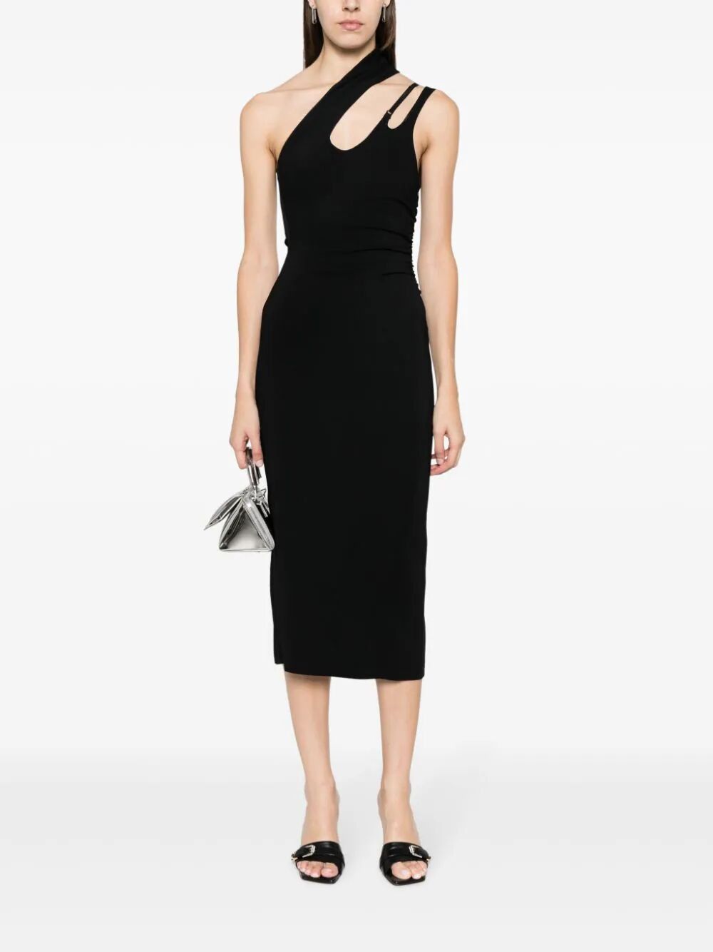 Mugler RO1308 MIDI DRESS Size M / US 6-8 / IT 42-44 - 4 Thumbnail