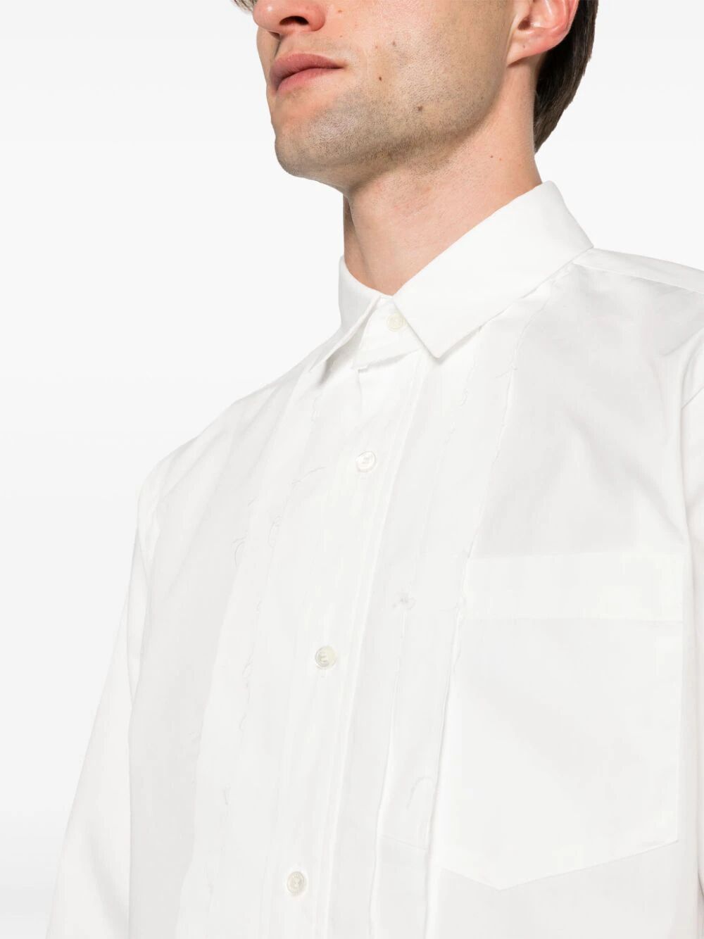Sacai COTTON POPLIN SHIRT Size US M / EU 48-50 / 2 - 7 Thumbnail