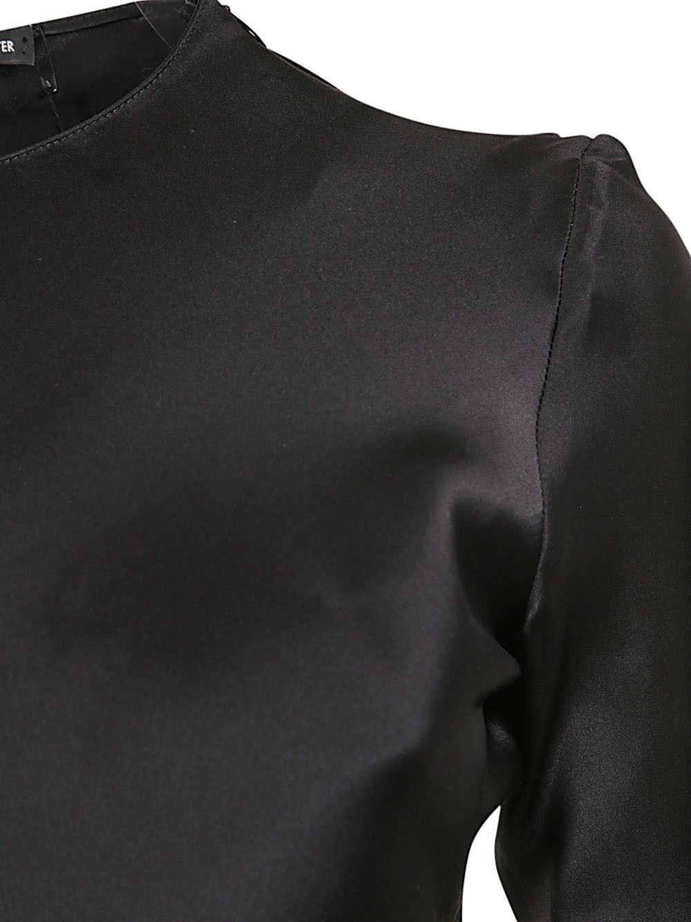 Ann Demeulemeester DEMY X-LONG HIGH SLIT LONG SLEEVE DRESS
