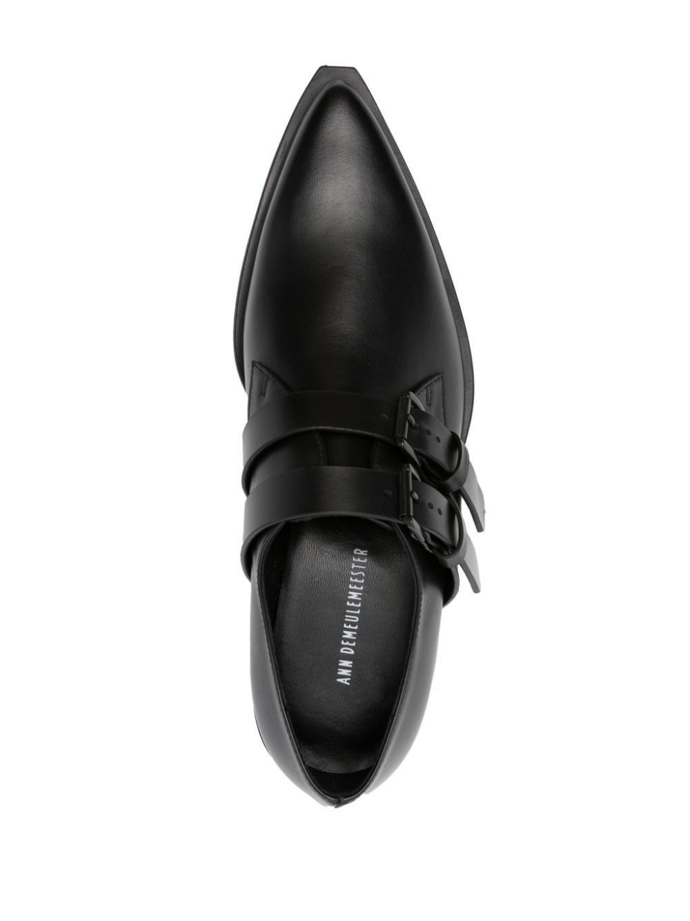 Ann Demeulemeester BOWIE DOUBLE MONK STRAP SHOES Size US 7 / IT 37 - 4 Thumbnail