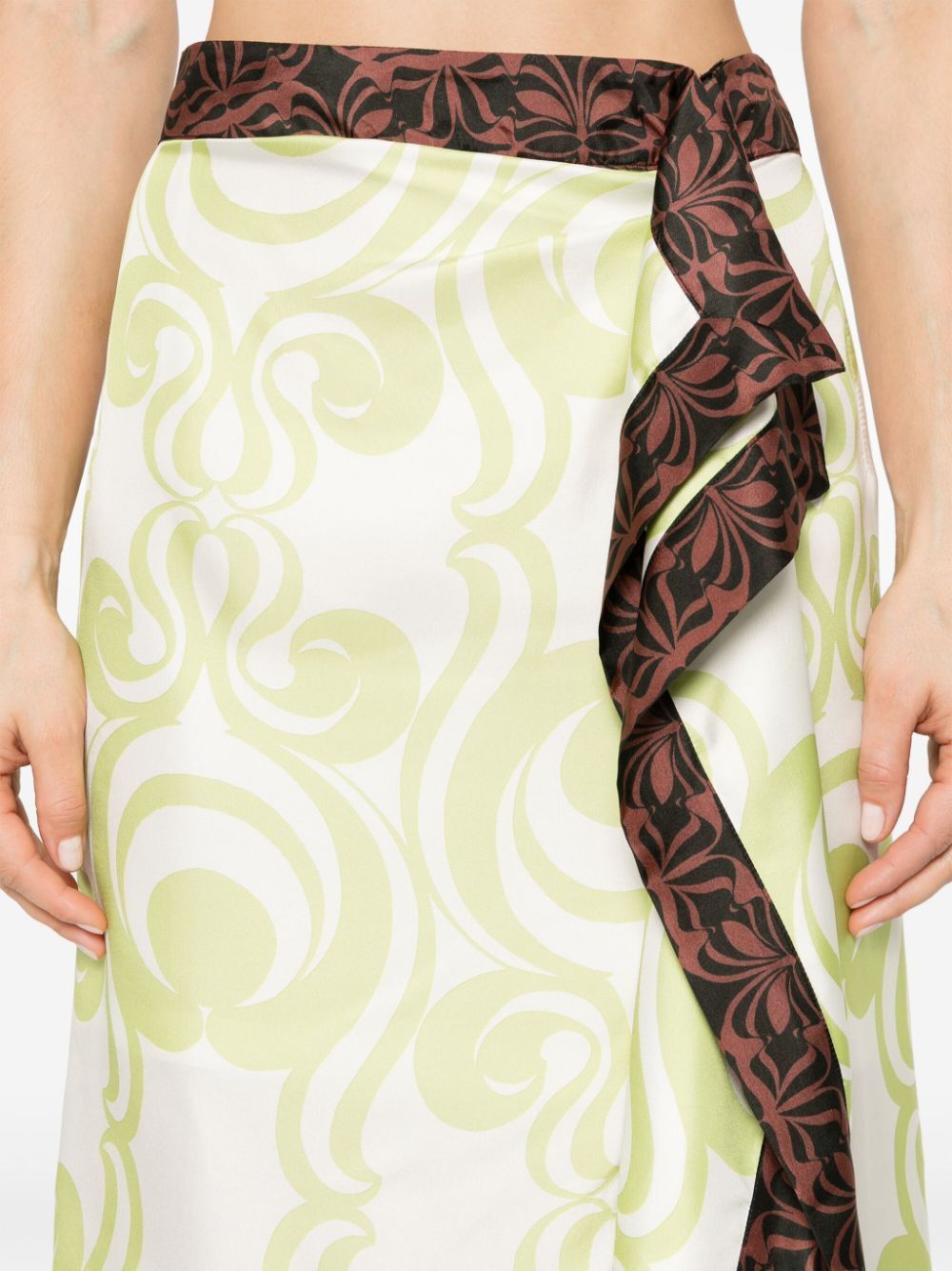 Dries Van Noten 01830 SOLE BIS 8273 SKIRT Size 28" / US 6 / IT 42 - 5 Thumbnail