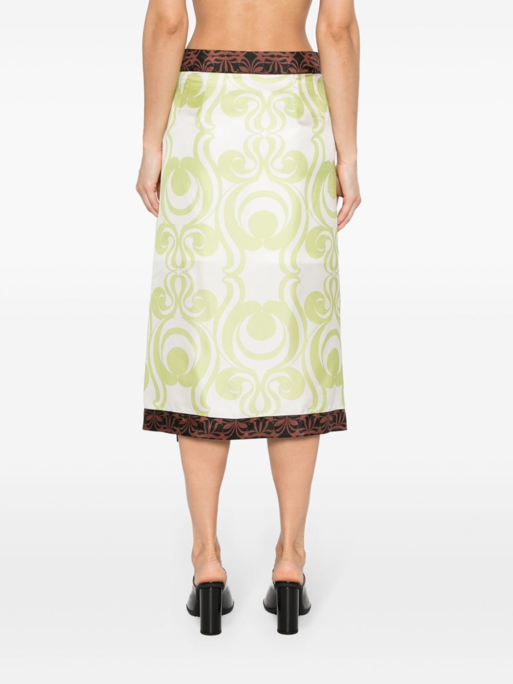 Dries Van Noten 01830 SOLE BIS 8273 SKIRT Size 28" / US 6 / IT 42 - 7 Thumbnail