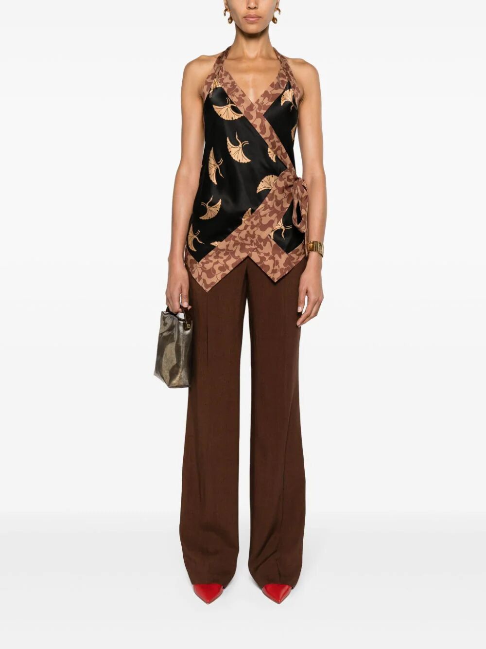 Dries Van Noten 01290 PARCHIA BIS 8057 PANTS Size 30" / US 8 / IT 44 - 5 Thumbnail