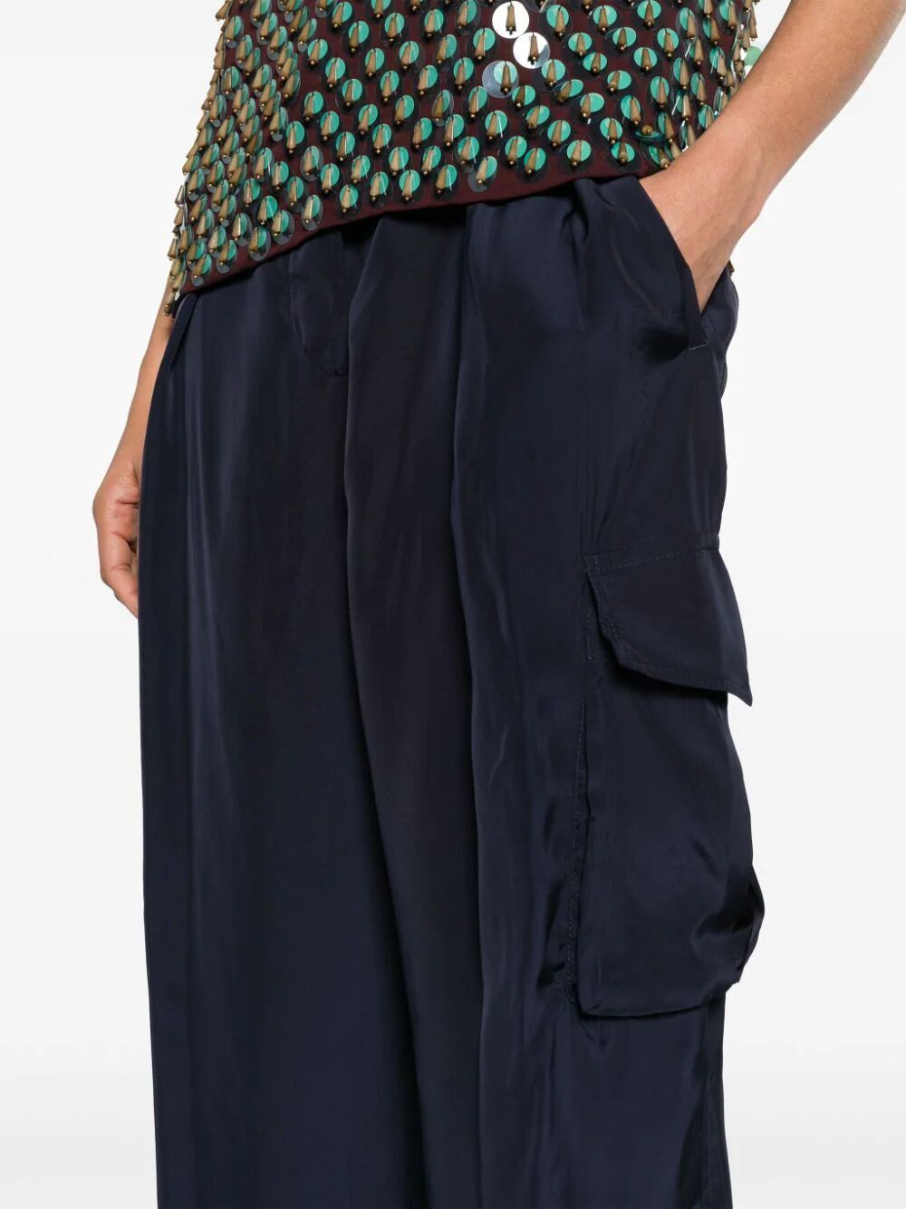 Dries Van Noten 01370 POLKAR 8374 PANTS Size 28" / US 6 / IT 42 - 7 Thumbnail