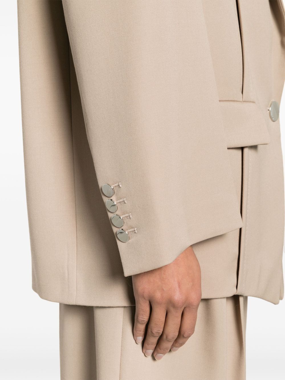 The Attico GLEN OVERSIZED BLAZER Size M / US 6-8 / IT 42-44 - 3 Thumbnail