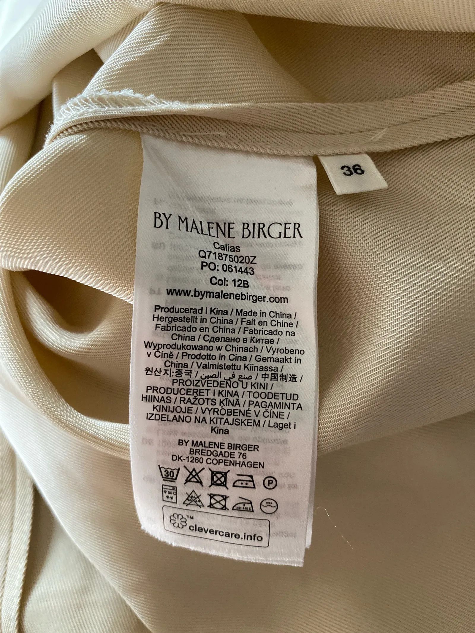 By Malene Birger By Malene Birger Calias Blouse Size XS / US 0-2 / IT 36-38 - 3 Thumbnail
