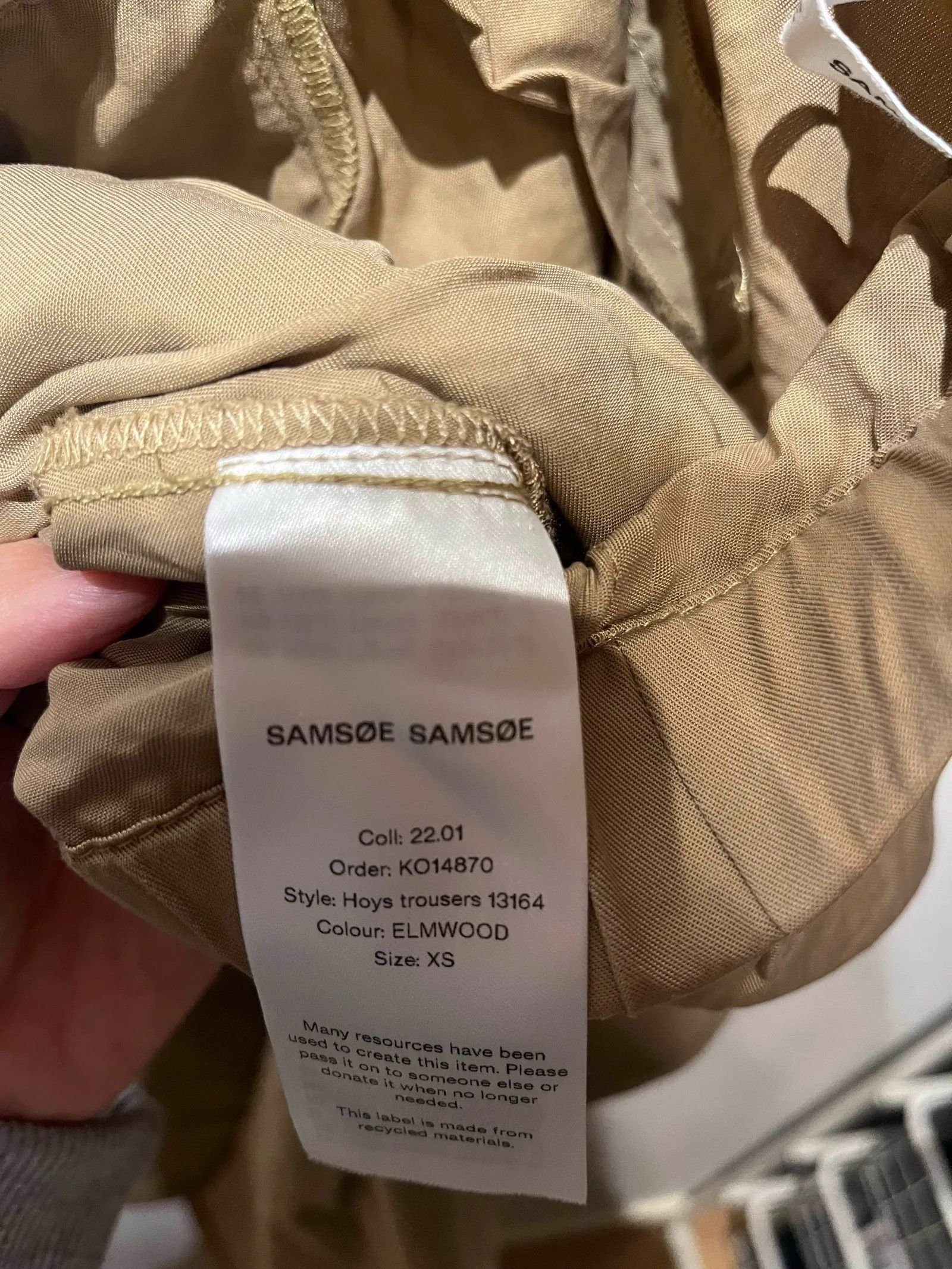 Samsoe Samsoe Samsøe Samsøe Hoys trousers Pants Size 25" / US 0 / IT 36 - 2 Thumbnail