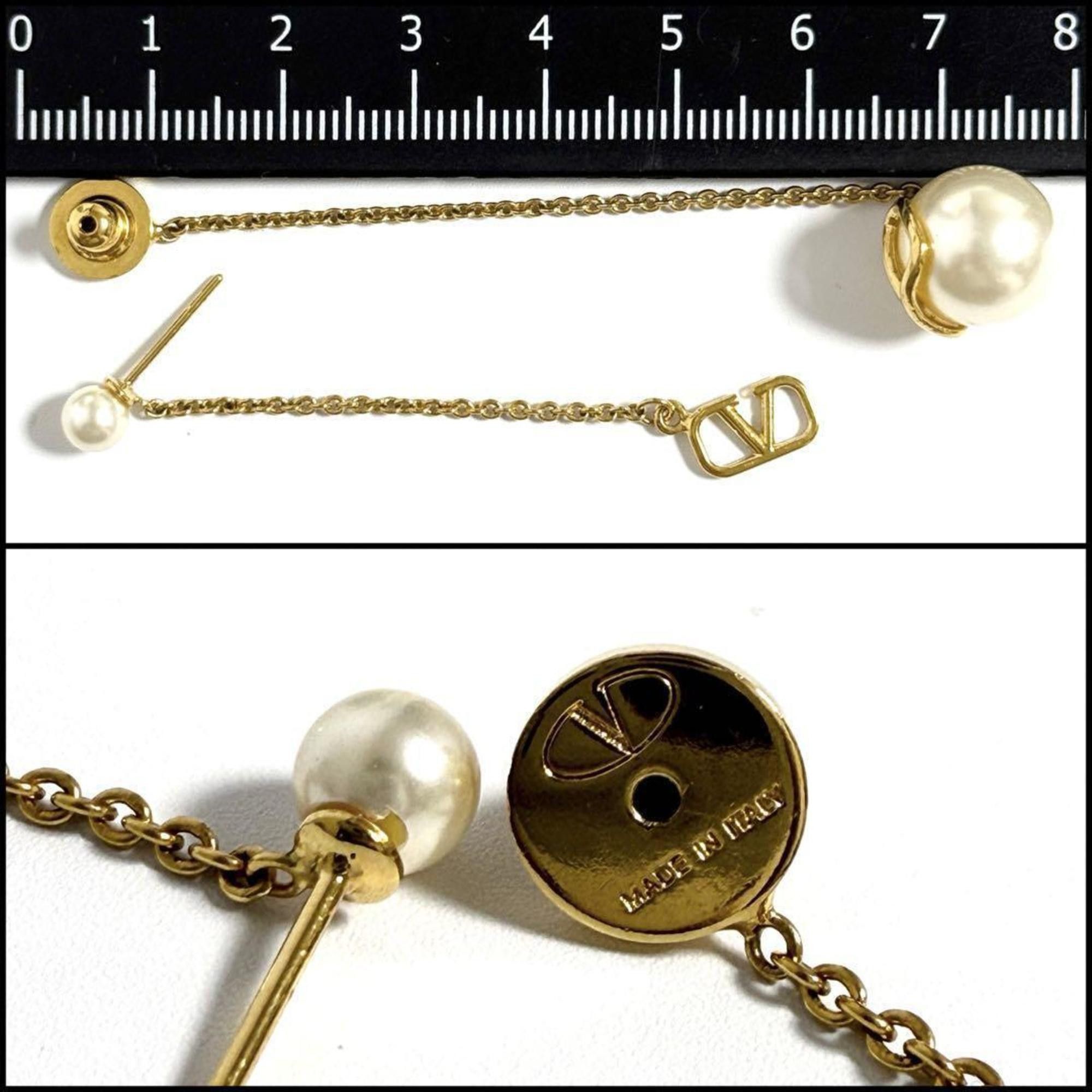 Valentino Valentino Garavani V logo earring Size ONE SIZE - 9 Thumbnail