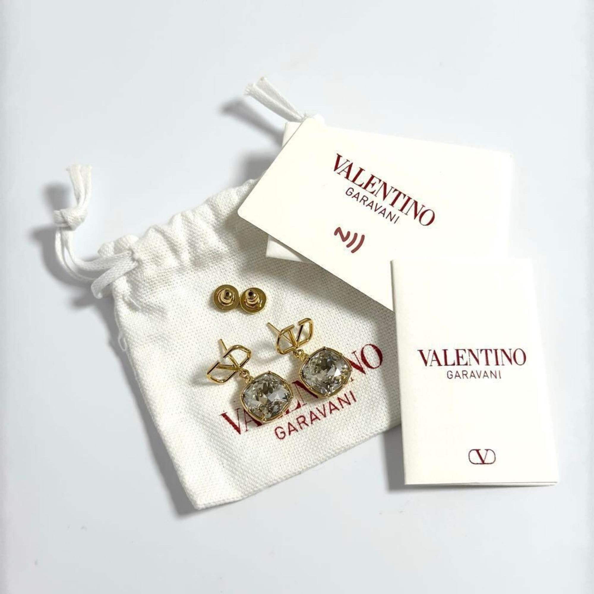 Valentino Valentino Garavani Vlogo earring Size ONE SIZE - 10 Thumbnail