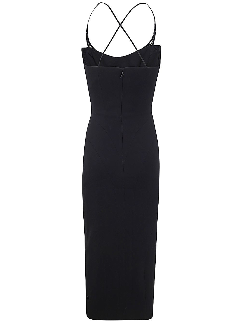 Mugler RO1628 MIDI DRESS Size M / US 6-8 / IT 42-44 - 7 Thumbnail