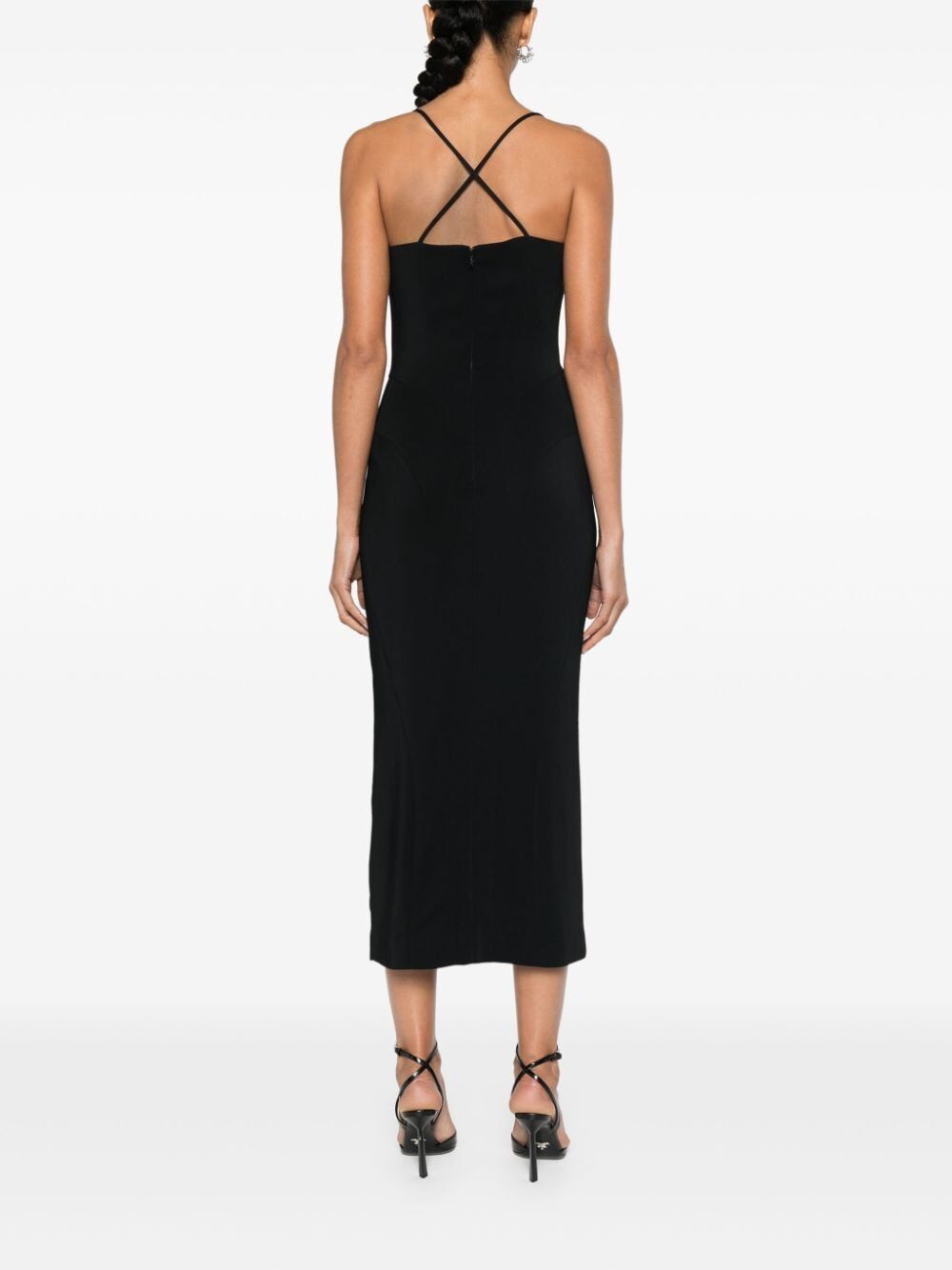 Mugler RO1628 MIDI DRESS Size M / US 6-8 / IT 42-44 - 2 Thumbnail