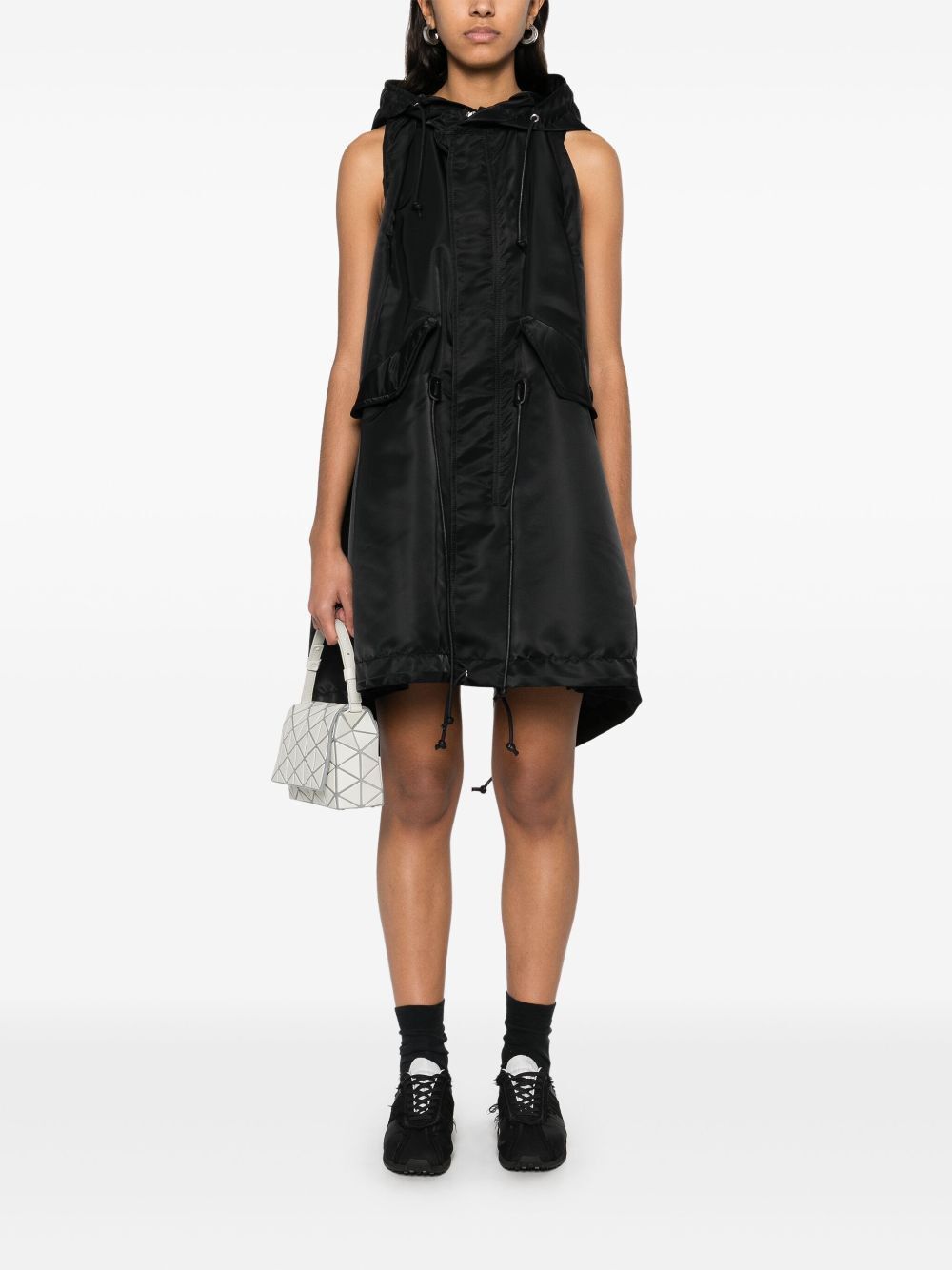 Sacai NYLON TWILL HOODIE VEST Size S / US 4 / IT 40 - 5 Thumbnail