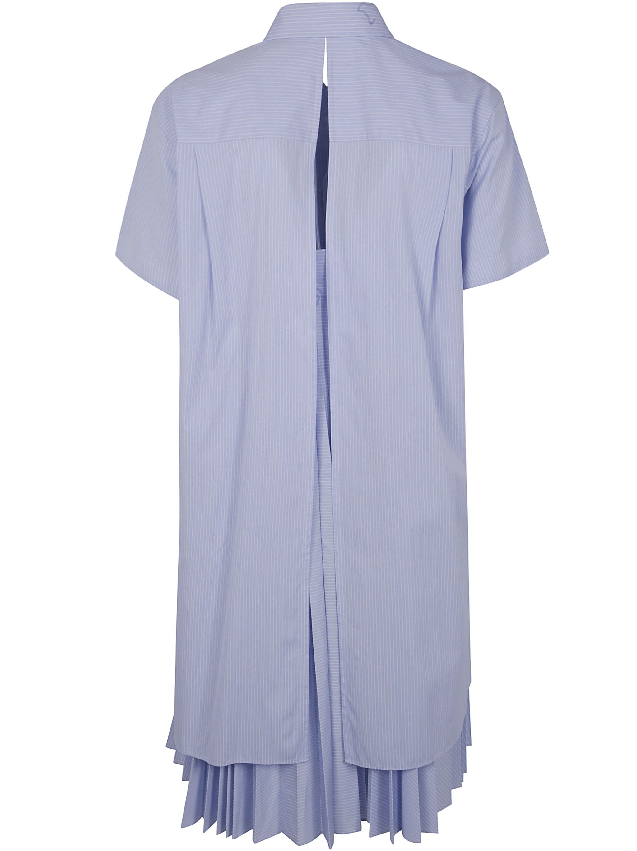 Sacai COTTON POPLIN DRESS Size M / US 6-8 / IT 42-44 - 2 Thumbnail