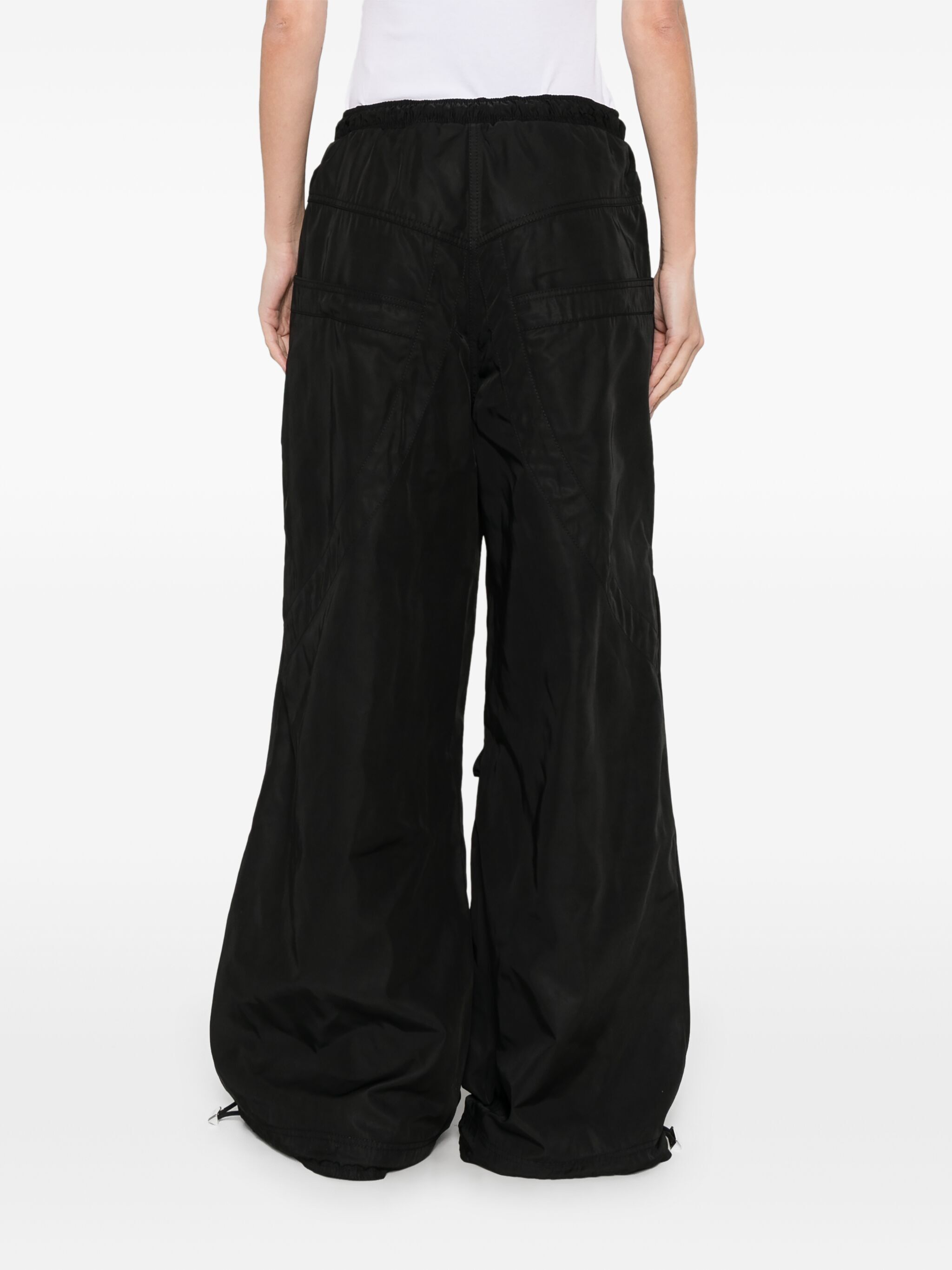 The Attico NYLON LONG PANT Size 28" / US 6 / IT 42 - 3 Thumbnail