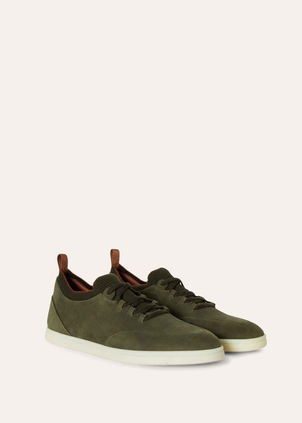 Loro Piana Soho Walk Sneaker Khaki Size US 10 / EU 43 - 3 Thumbnail