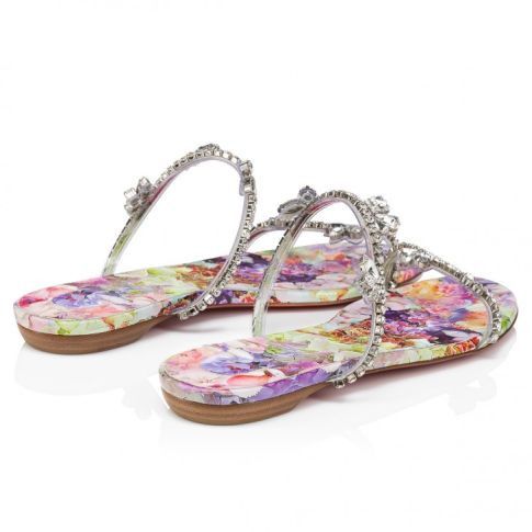 Christian Louboutin Just Queenie Floral Size US 5 / IT 35 - 3 Thumbnail