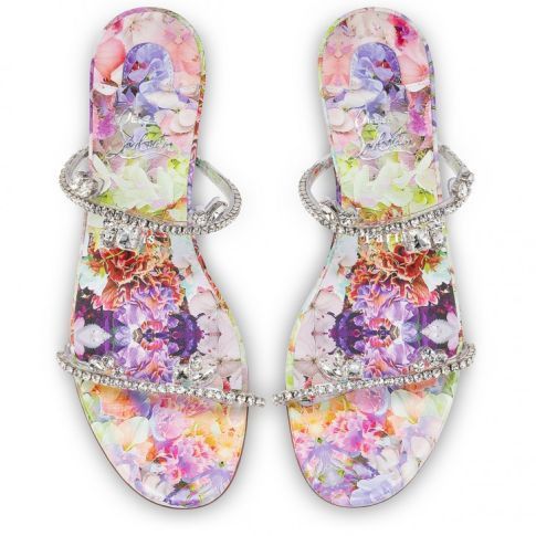 Christian Louboutin Just Queenie Floral Size US 10 / IT 40 - 4 Thumbnail