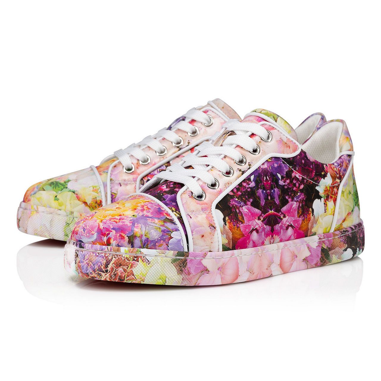 Christian Louboutin Vieira Orlato Floral print Size US 7 / IT 37 - 2 Thumbnail