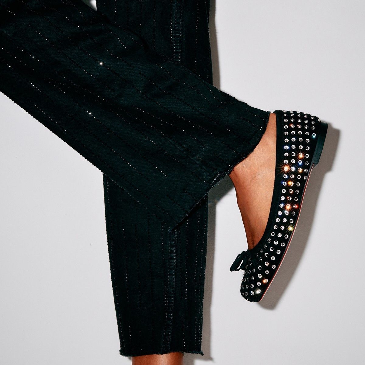 Christian Louboutin Mamadrague Strass Boum Size US 7.5 / IT 37.5 - 2 Thumbnail
