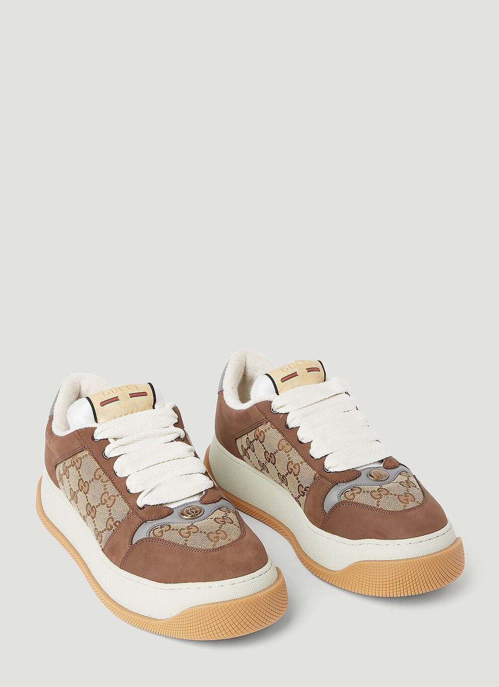 Gucci Gucci Men Screener GG Sneakers Size US 11.5 / EU 44-45 - 2 Thumbnail