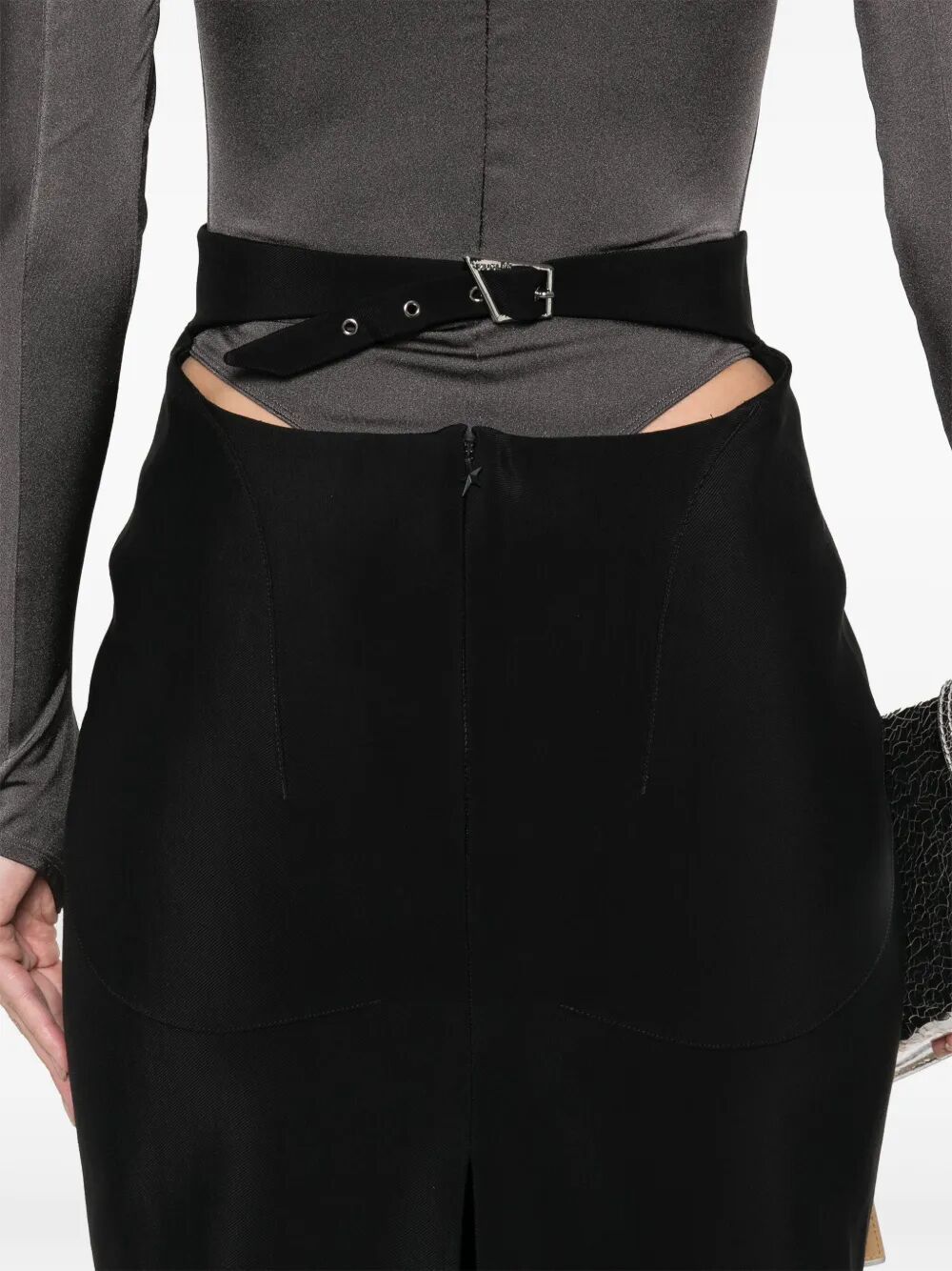 Mugler PENCIL MIDI SKIRT Size 32" / US 10 / IT 46 - 3 Thumbnail